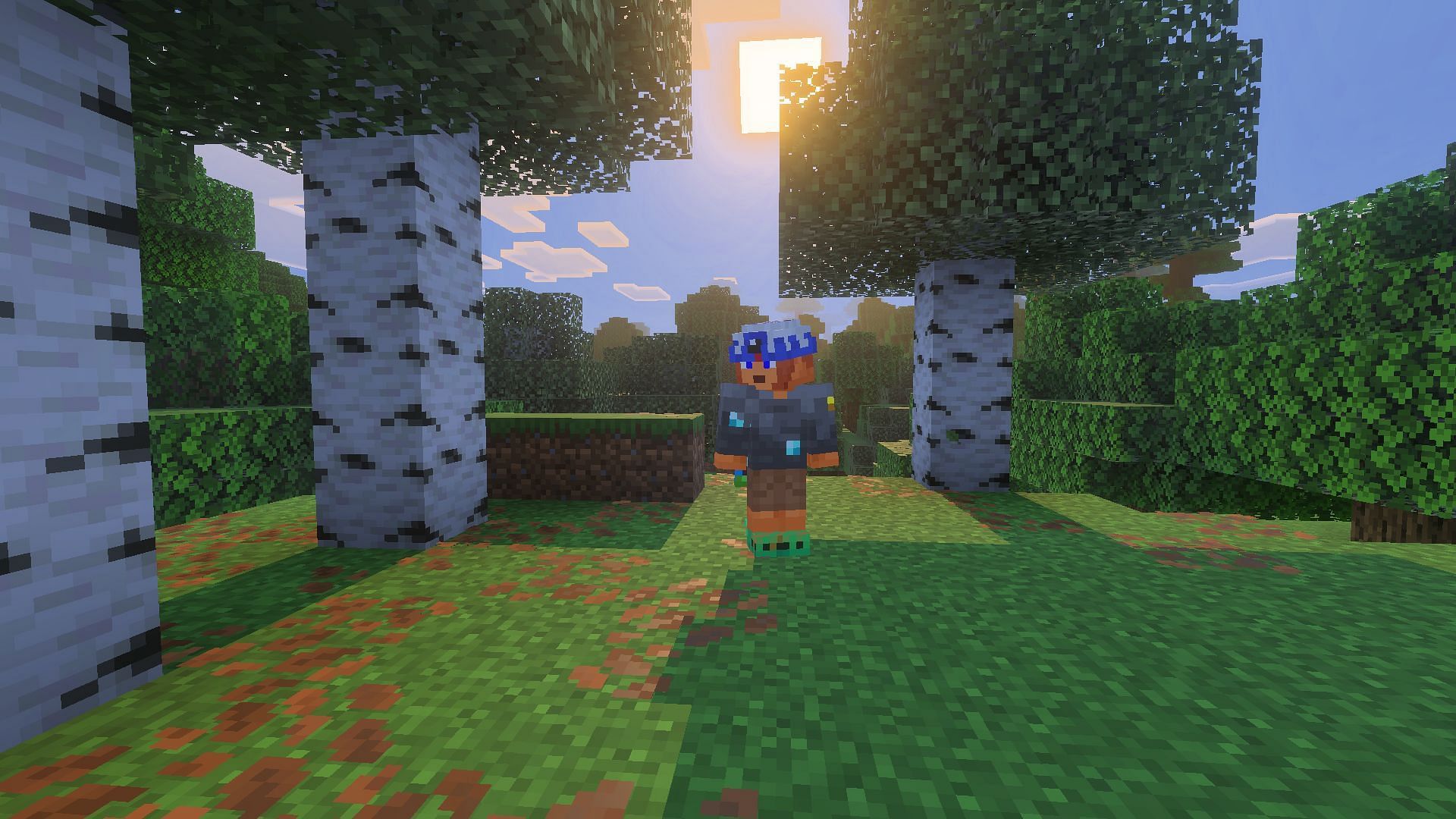 The Vibrant Memories add-on offers unique and detailed camera control (Image via Sportskeeda Gaming || Mojang Studios)